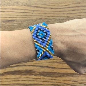 🐓 Boho beaded bracelet